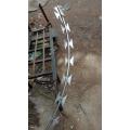 PVC Plastic Coated Razor Barbed Wire