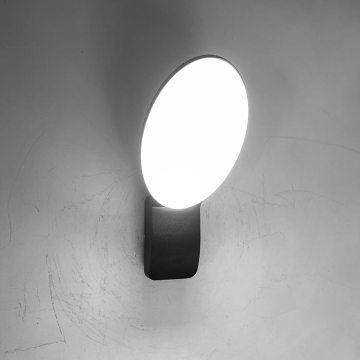 12W 9W Waterproof LED Wall Light - Hagood Bristle Brush Decorative Wall Lamp for Bedroom, Office, Hotel