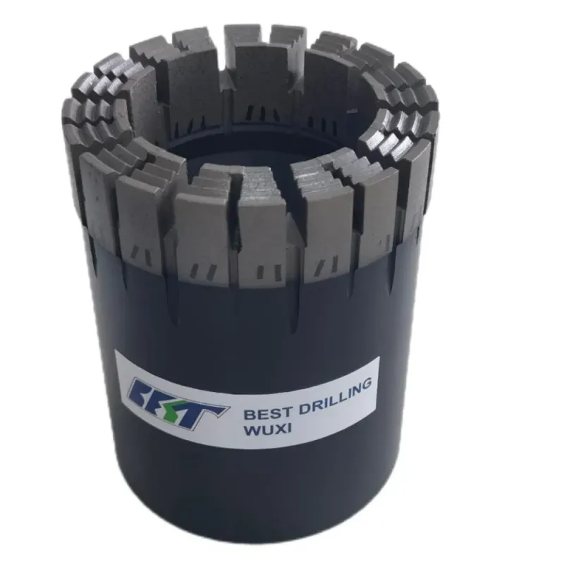 HQ Pq Nq Impregnated Diamond Core Drill Bits for Exploration Coring Drilling