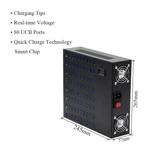 80 Ports High Power Fast Ladegerät