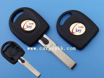 HOT Sale VW Passat transponder key shell for Vw Car Transponder car key vw golf 5 parts