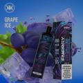 KK Energy 5000PUFFs originais gelo de uva vape descartável