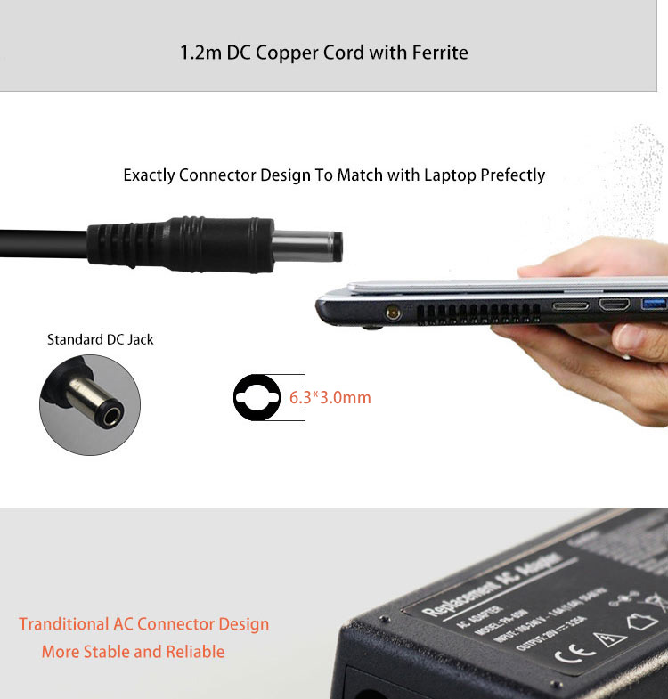 15v 6a tablet adapter for toshiba 6330