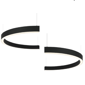 Linkable Commercial Chandelier Pendant LED Linear Light