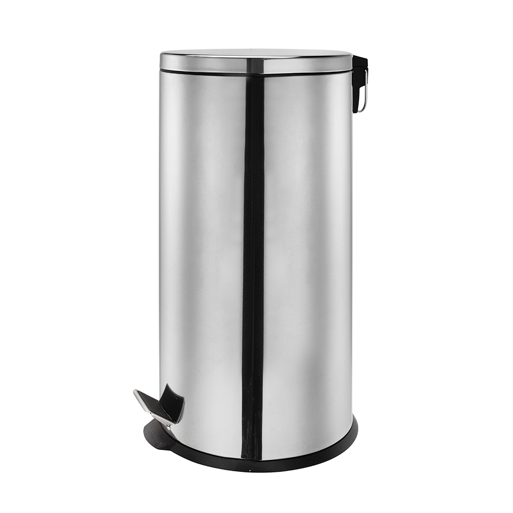 Stainless steel pedal trash can buy online