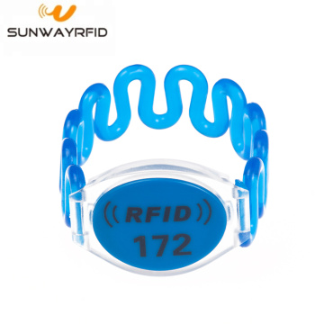 Cheap Price Access Control Plastic RFID Bracelet Wristband