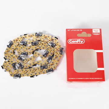 Precios de fábrica de calidad de la marca Canfly 16 '' 3/8 LP Semiciselal/Cadenas de motosierra de cincel completo