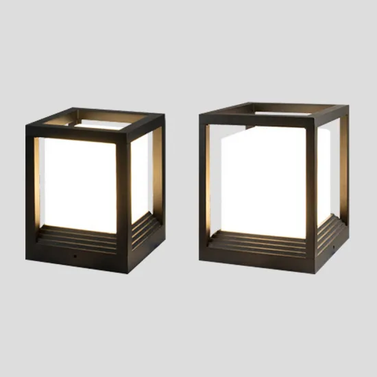 Bright LED Light Pillar For Fence Deck Garden