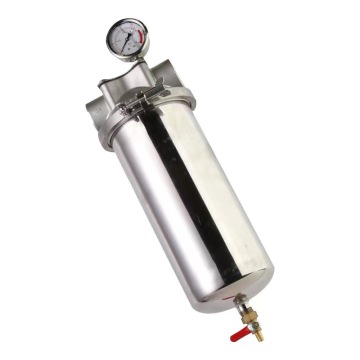 Flusso grande flusso da 20 pollici pre-filtro 1,5 mm-2 mm Spessore 133 mm per la purificazione dell'acqua per tutta la casa