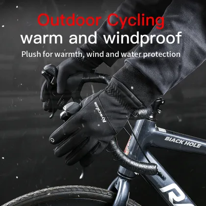 Kyncilor Waterproof Warm Windproof Touchscreen Motorcycle Ski Gloves