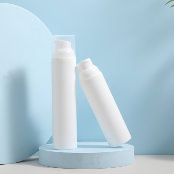 China Large Capacity White Lotion Airless Bottle Dispenser Factory