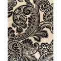 Black&White Rayon Challis 30S Light Printing Fabric