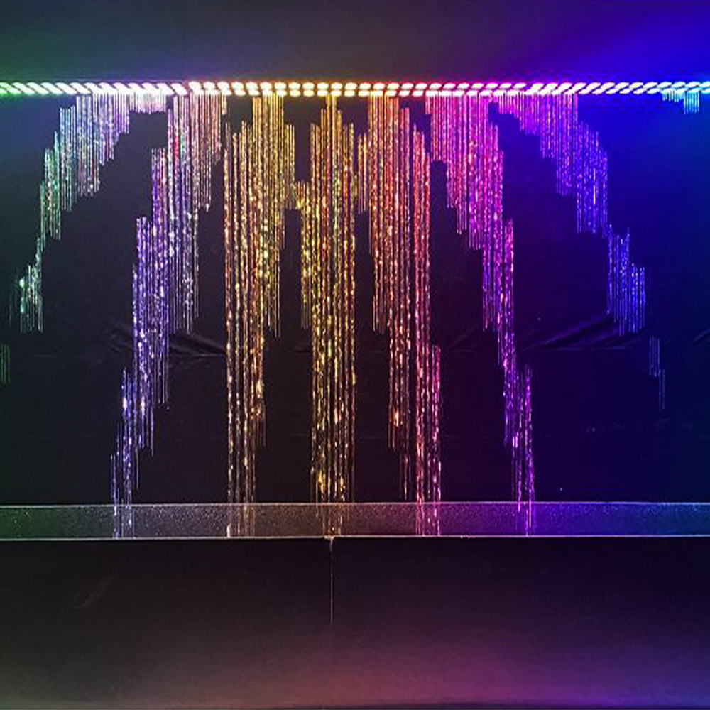 large indoor waterfall