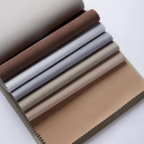 Soft Suede Double Side Blackout Curtain of Top Quality