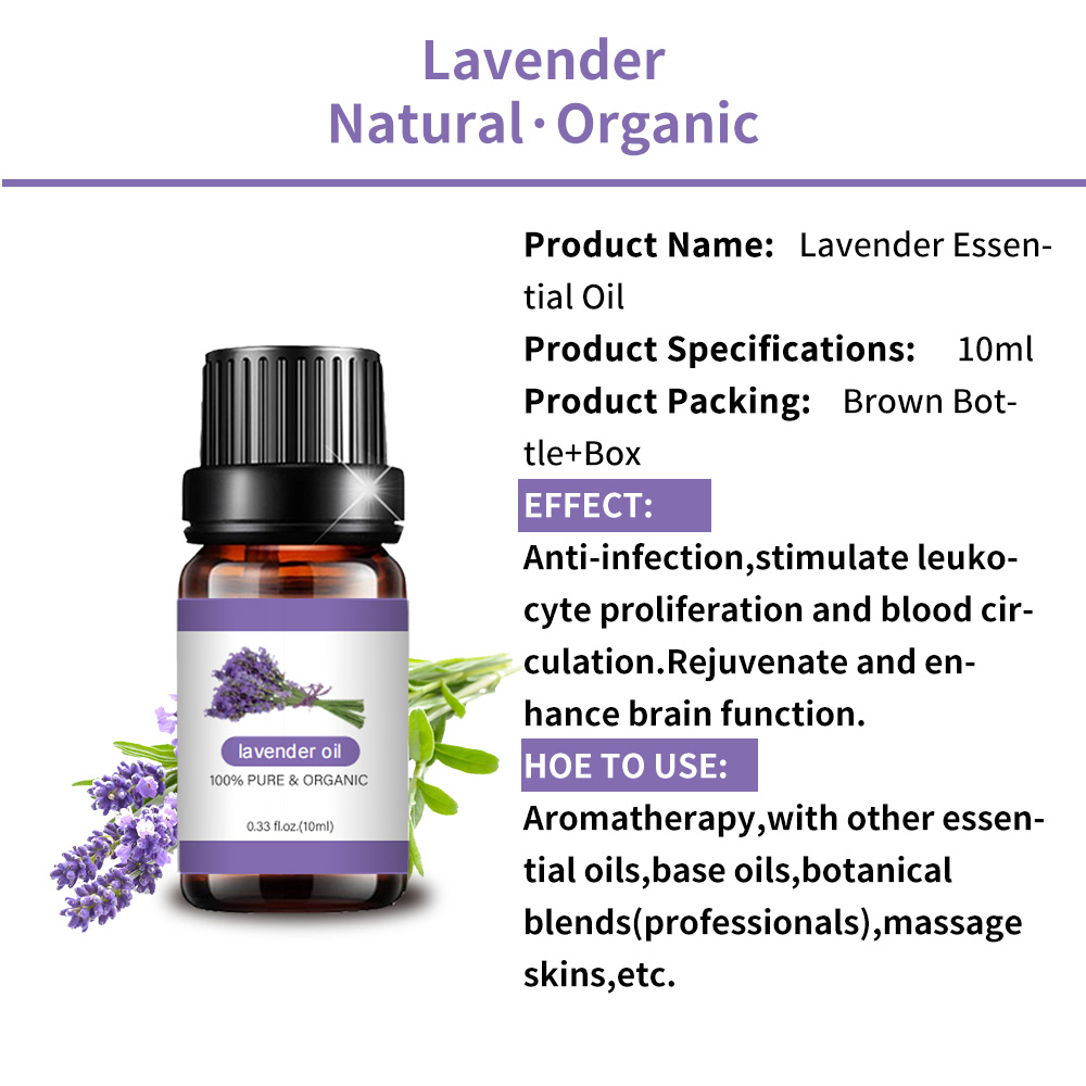 Minyak wewangian lavender untuk lilin