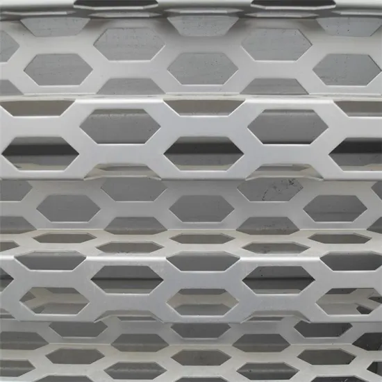 Decorative Perforated Steel Sheets for External Wall Project