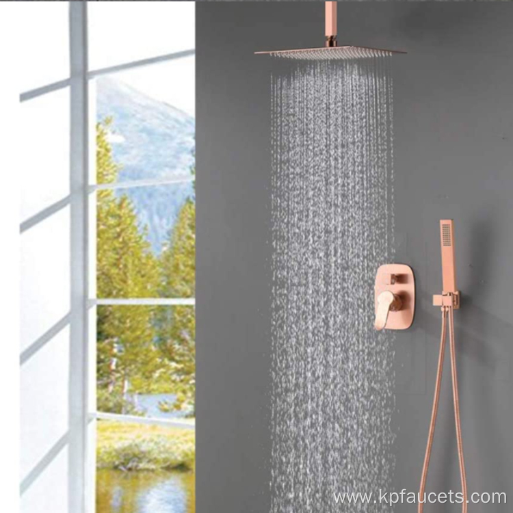 Wall Mounted Bathroom Shower Faucet Set