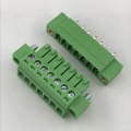 with side fixed screws flange pluggable terminal block