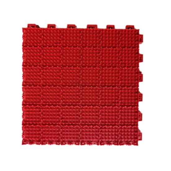 Outdoor Portable Basketball Court Flooring: Smart Plastic Tiles for Temporary Installations