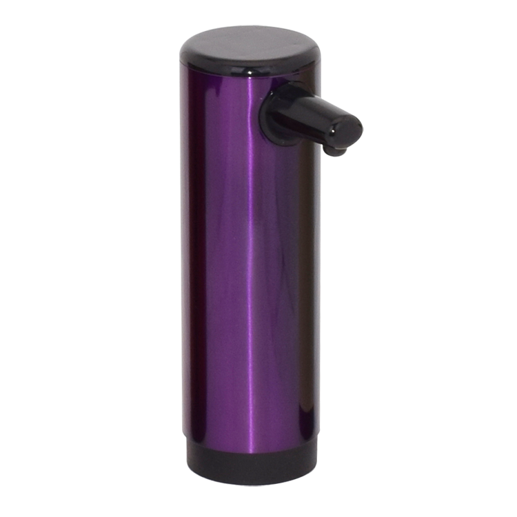 purple soap pump dispenser