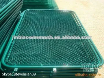 2016 new and beautiful and high quality and cheap chain link fence gate or door