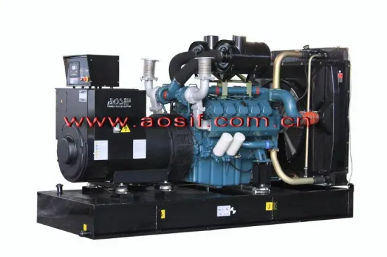 60kva/48kw Doosan engine Small power genset with ISO & CE