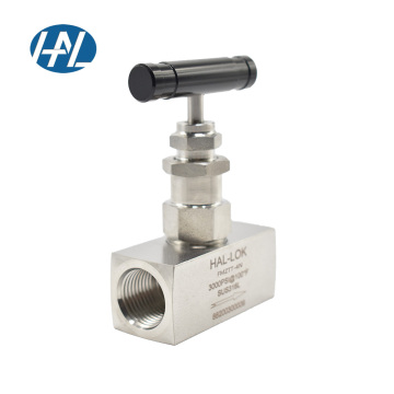316L Stainless Steel Needle Valve DN15 Square Body Female Straight Pattern for Gas (Low Temperature)