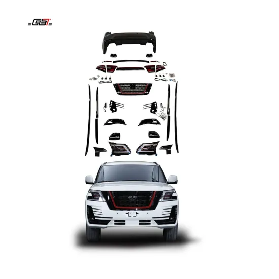 2020-On Nissan Patrol Y62 GBT Bumpers & Accessories: RSS Conversion Kits and Upgrade Headlight Bumper Parts