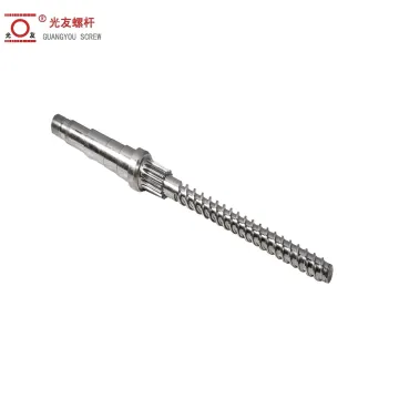 Powder Metallurgy Rubber Hot Feed Screw for Pipe Gasket Equipment
