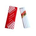 Ethiopia market paraffin wax 14g white candle