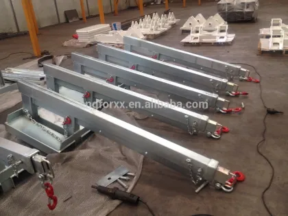 forklift attachment boom jib