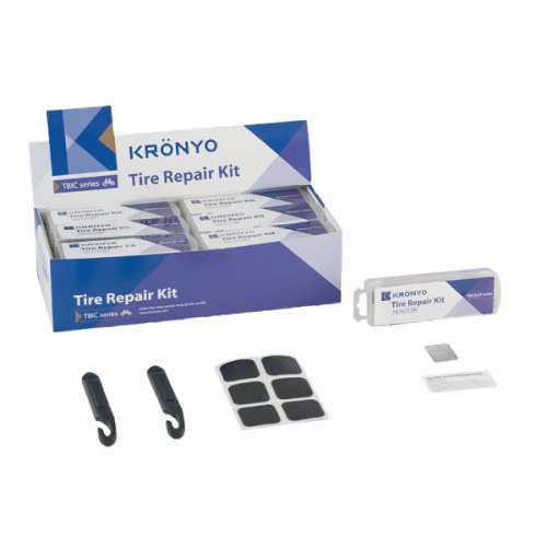 Glueless Patch Tragetasche mit Reifenreparatur -Kit