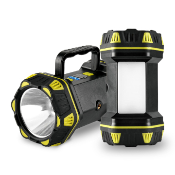 China-Made Multifunctional Rechargeable Searchlight with Power Bank and 1KM Beam Distance