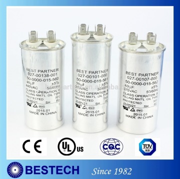 UL CE TUV Certificated 40uf 440V Capacitor CBB65 Capacitor SH For Air Conditioner