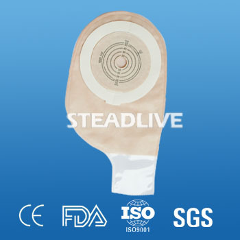 China export factory one piece colostomy bag with clip