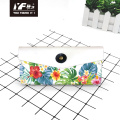 Custom tropical style PU leather pencil case & bag multifunctional bag