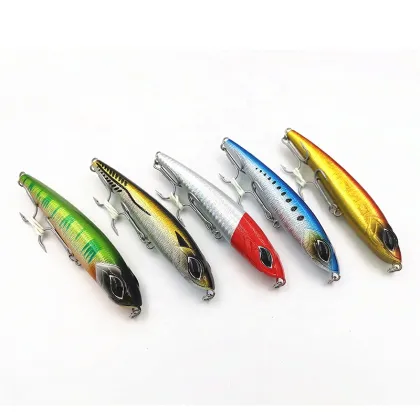 Striped Bass and GT Sea Fishing Lure: Sinking Hard Bait Pencil Lure