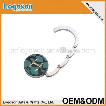 2015 latestcustom design tourist souvenirs metal handbag hooks wholesale