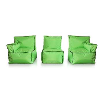 Sac portatif de haricot extérieur de sofa paresseux simple vert