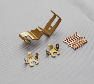 brass copper stamping electrical parts, electric stamping parts
