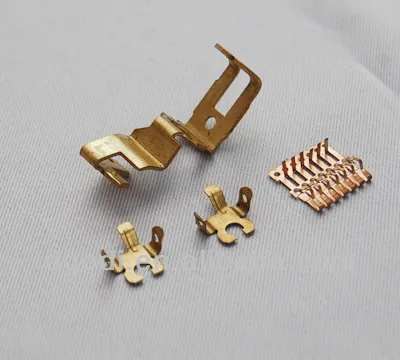 brass copper stamping electrical parts, electric stamping parts