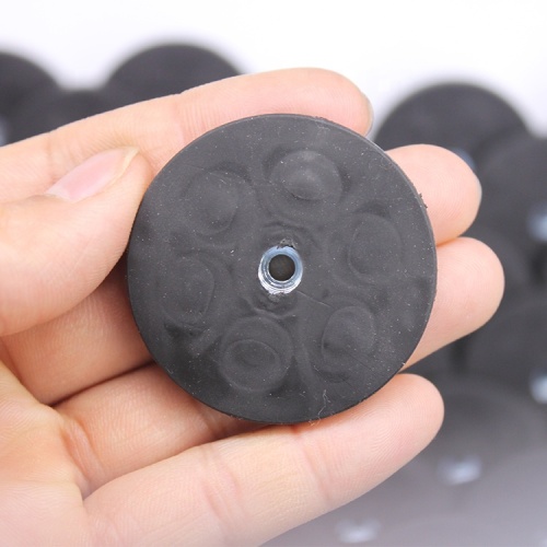 Isotropic Rubber Neodymium round gun magnet