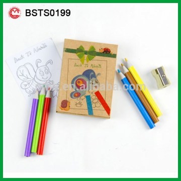 mini natural drawing color pencil yiwu stationery