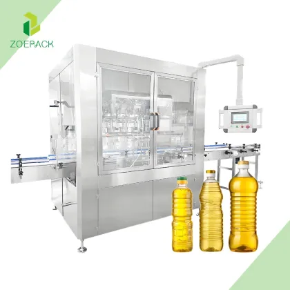 5000BPH Automatic Liquid Cooking Edible Vegetable Olive Oil Filling Machine