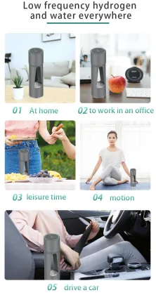 Terahertz Hydrogen Water Bottle: Low Frequency Resonance for Alkaline and Hydrogen Water