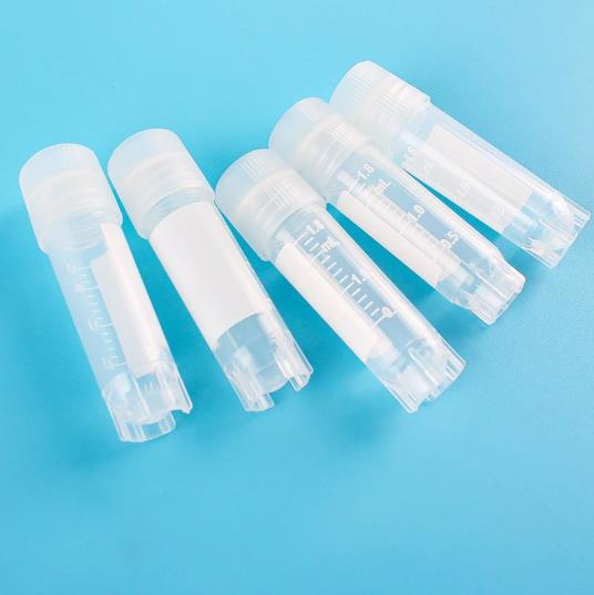 Rnase Dnase Cryogenic Vial with Lids 2ml