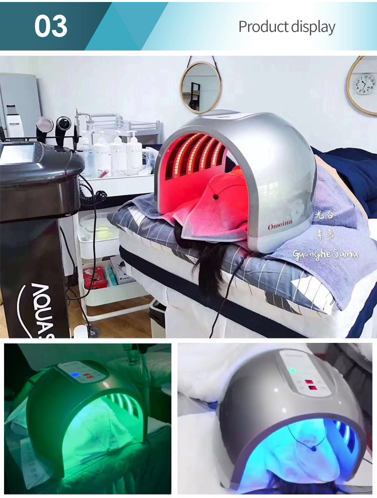 Omeina red light therapy device for face