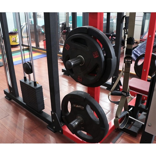 Cable power combo rack sports gym strength equipment