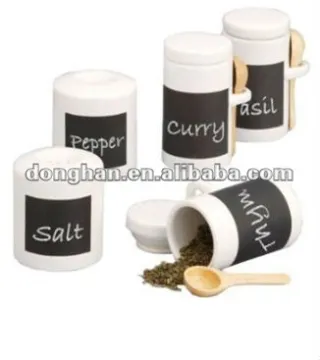 writable ceramic canister Set