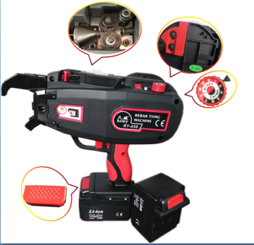Cordless Rebar Tie Gun Tying Machine Ni-mh Battery Powered 8-45mm Automatic Rebar Tying Tools